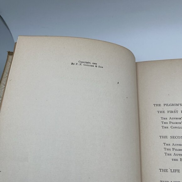 Harvard Classics 1909 Pilgrim Bunyan Walton Alumni Edition De Luxe Limited 1000 - Picture 12 of 14